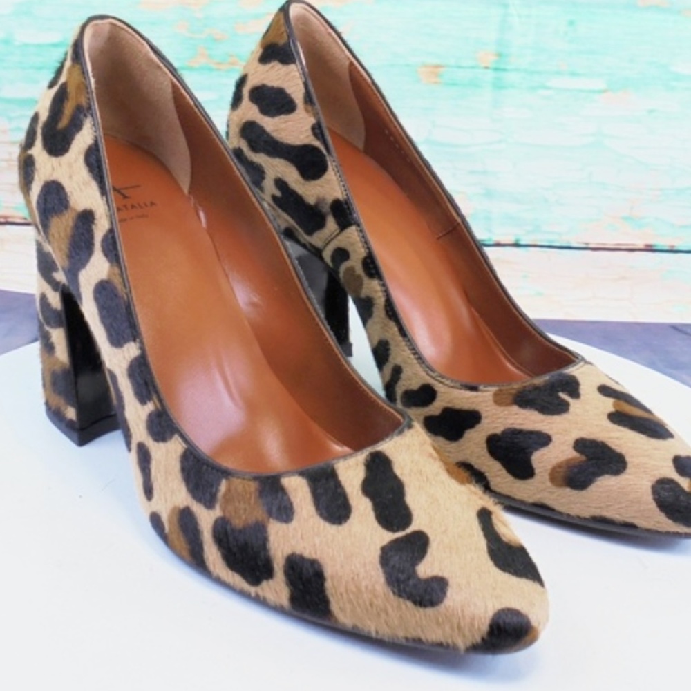 Aquatalia Animal Print Pumps size 7 worn once